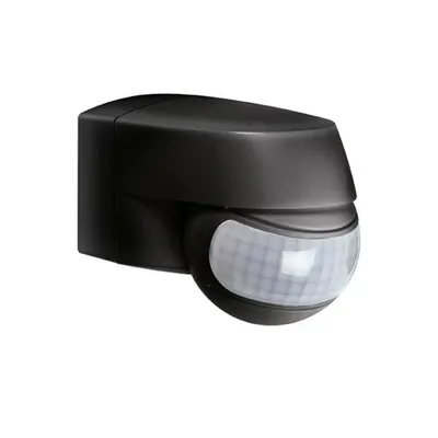 Zdjęcie produktu dla ESYLUX MD 200, Ściana, Czarny, IP44, 2000 lx, 2,5 m, 200°