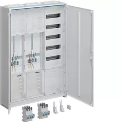Produktbild von HAGER ZB333Q25EN Komplettschrank,universZ,2ZP,3-Pkt,VT5