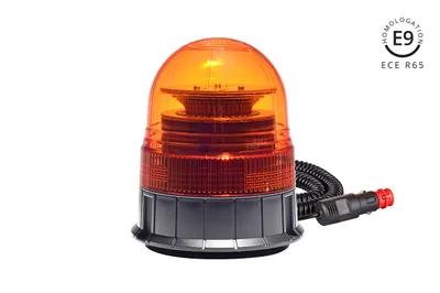 Obrázok produktu pre AMiO Výstražný maják W02M magnetický R65 R10 36LED 12 / 24V IP56