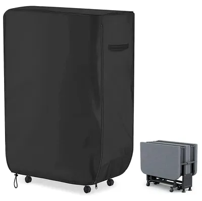 Productafbeelding van Opbergtas voor opvouwbare matras, 114 x 99 x 38 cm, zwart