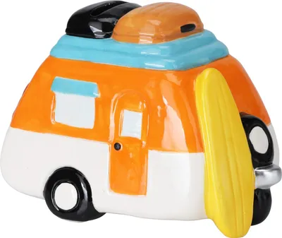 Image de Caisse TravelFun 15×10×9,8 cm , caravane rétro