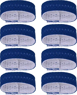 Produktbild von 4 Paar Ärmelbänder aus atmungsaktivem Mesh-Gewebe für Sportshirts (Fußball, Basketball, Volleyball) mit Klettverschluss