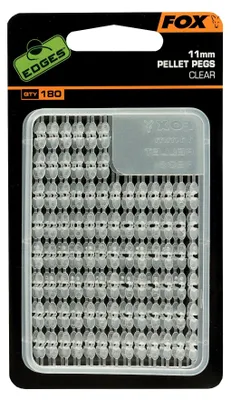 Obrázok produktu pre Fox Zarážky Edges Pellet Pegs Clear 11mm