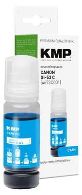 Immagine prodotto di KMP 1583,0003, Compatibile, Ciano, Canon, GI53C (4673C001), 3800 pagine, 60 ml