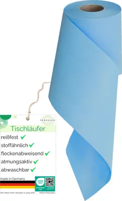 Produktbild von Sensalux Tischläufer 15cm x 25m hellblau