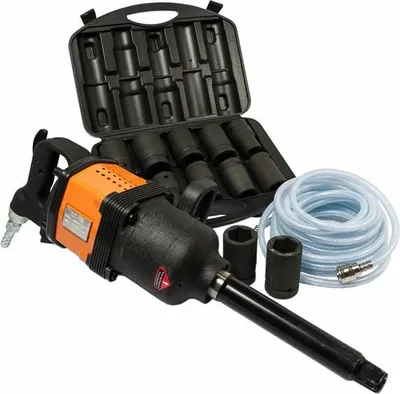 Obrázek produktu pro Pneumatický Rázový Utahovák Bjc 4800Nm + Sada Nástrčných Klíčů 10+2 + Hadice