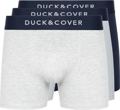 Produktbild von Duck and Cover - "Sagnet" Boxershorts für Herren(3er-Pack) BG2045 (XXL) (Blau/Weiß/Grau)