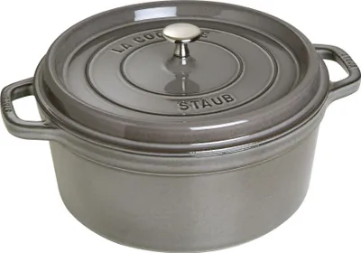 Obrázok produktu pre Staub Runde Schmor-/Bratpfanne 28 cm Graphitgrau 1102818