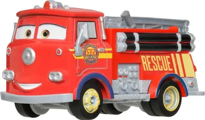 Produktbild von Disney Pixar Cars Disney and Pixar Cars Radiator Springs Race & Rescue Red, Auto, 3 Jahr(e), Metall, Rot