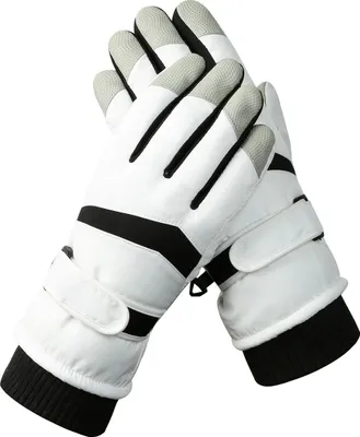 Produktbild von Damen Winter-Skihandschuhe, wasserdichte Touchscreen-Anti-Rutsch-Snowboardhandschuhe