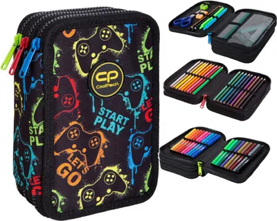 Zdjęcie produktu dla Piórnik z wyposażeniem Coolpack Jumper 3  Xplay