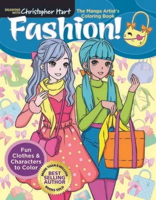 Immagine prodotto di Manga Artist's Coloring Book: Fashion!