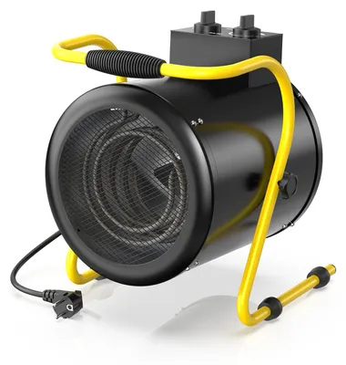 Imagen del producto de Calentador eléctrico con ventilador de 3000 W - - Con termostato - Inclinable - Ideal para garajes y talleres