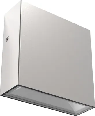 Obrázok produktu pre Lutec LED vonkajšie nástenné svietidlo Gemini z nehrdzavejúcej ocele IP54 9,2W 800lm neutrálna biela 4000K