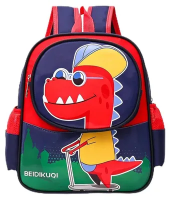 Obrázek produktu pro Dětský batoh s motivem dinosaurů, vhodný pro děti ve věku 3-6 let, objem 10 litrů, ideální do školy