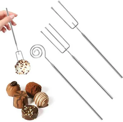 Zdjęcie produktu dla Zestaw czekoladowych pralin Vorkset – zestaw 3 sztuk – idealny do fondue