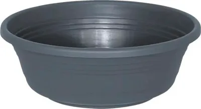 Produktbild von Pflanzschale geli Jessica Kunststoff Ø 60 cm H 21,5 cm anthrazit