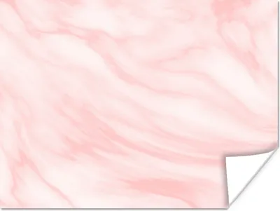 Produktbild von MuchoWow® Poster Marmor - Rosa - Weiß - Luxus - Marmoroptik 120x90 cm - Wandbild