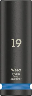 Immagine prodotto di Wera 8790 C Impaktor Deep 05004836001 Allen Bits 19 mm 1/2 (12.5 mm)
