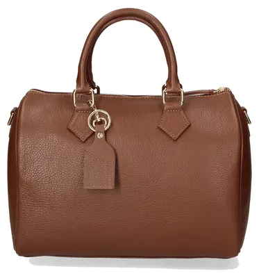 Image de Sac à main pour femmes de la marque Lux Dames, en cuir, motif dollar, fabriqué en Italie. Élégant sac cabas