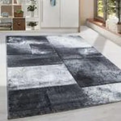 Produktbild von Homebyhome Designer Wohnzimmer Teppich Modern Weicher Kurzflor Teppich Konturenschnitt Pflegeleicht, Grösse: 200x290 cm
