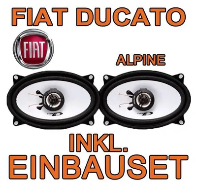 Produktbild von Fiat Ducato 1 & 2 - Lautsprecher - Alpine SXE-4625S - 4x6 Koax-System