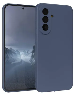Produktbild von EAZY CASE - TPU Hülle für Samsung Galaxy A57, TPU Case stoßfeste Handyhülle, weiches Cover mit Kameraschutz, Silikonhülle in Dunkelblau