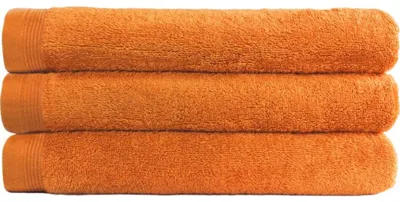Zdjęcie produktu dla Klasyczny ręcznik frotte 50x100cm pomarańczowy