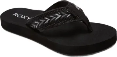 Produktbild von Roxy ROSARITO Damen Flip Flop mit konturiertem Fußbett, Schwarz, Größe 39
