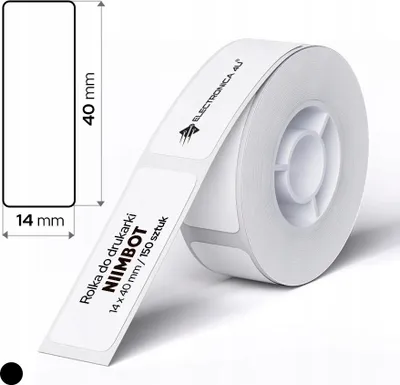 Image de Étiquettes autocollantes thermotransférables pour Niimbot B18 14x40