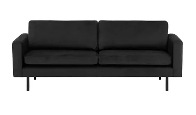 Produktbild von SLF24 - Dreisitzer-Sofa Lioni - schwarz - Kronos 7