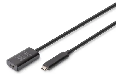 Image de Digitus DA-73112 DIGITUS Verlängerungskabel USB-C->USB-C St./Bu. 10G 5,00m