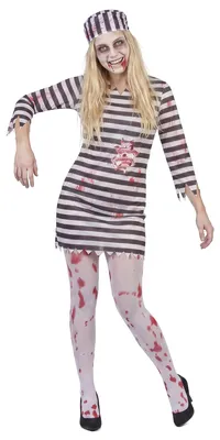 Obrázek produktu pro Kostým zombie pro odsouzené - S, Obrázek vytvořený pomocí AI