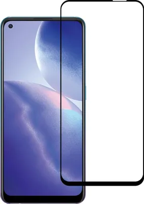 Zdjęcie produktu dla Smartphonica Screen Protector odpowiedni dla Oppo Reno 5Z - Full Cover Tempered Glass - Szkło hartowane odpowiednie dla Oppo Reno 5Z