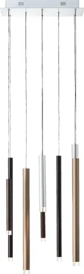 Produktbild von LED 8flammige Hängelampe - Pendelleuchte 3-Stufendimmer - Wandschalter