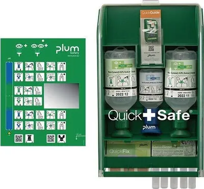Zdjęcie produktu dla QuickSafe Box Basic wypełniony PLUM