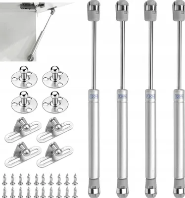 Produktbild von Gasfeder 4 Stück 120N 12kg Möbeldämpfer Schrankbeschlag