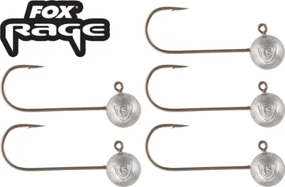 Produktbild von Fox Rage Micro Jig Heads - 5 Jigköpfe, Größe/Gewicht:Gr. 4 / 2g