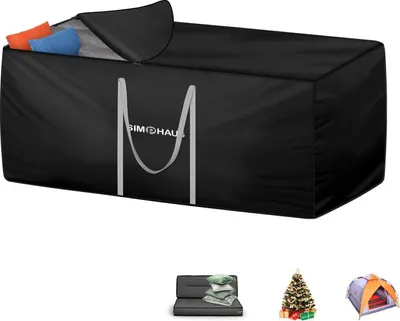 Produktbild von Famanu Aufbewahrungstasche für Gartenmöbelkissen - Wasserfest - 150x60x80cm