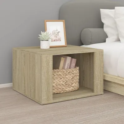 Obrázok produktu pre vidaXL Nočný stolík Sonoma Dub 57x55x36 cm odvodený výrobok z dreva