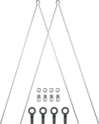 Image de SKS BLUEMELS V-Streben 365 mm argent pour garde-boue 26"-29", compatible avec BAS...