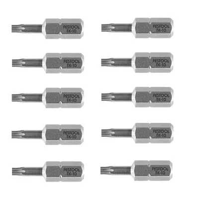 Produktbild von Festool Bit Torx TX 10 25mm 10 Stück Akkuschrauber 490504