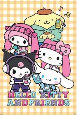 Obrázek produktu pro Hello Kitty – Sanrio – 61 x 91,5 cm – plakát