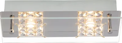 Produktbild von Brilliant Martino LED 5W WA/DE 2 Wand- und Deckenleuchte, 2-flammig; G94265/15