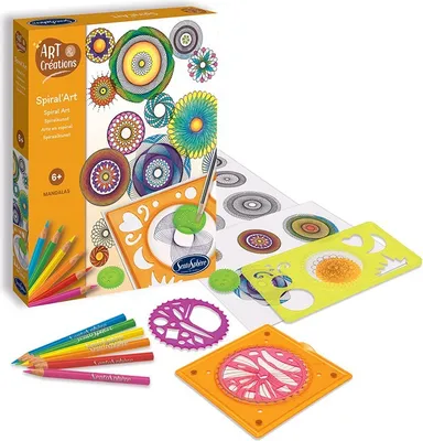 Image de Set de bricolage Sentosphère Spiral Art dessin créatif et coloriage