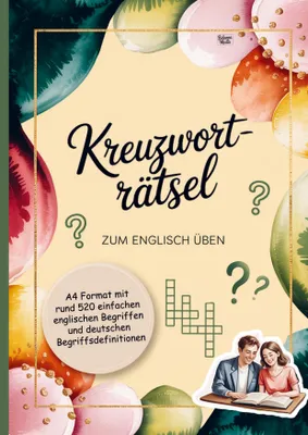 Produktbild von Kreuzworträtsel zum Englisch üben