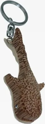 Produktbild von Schlüsselanhänger aus Holz - Walhai