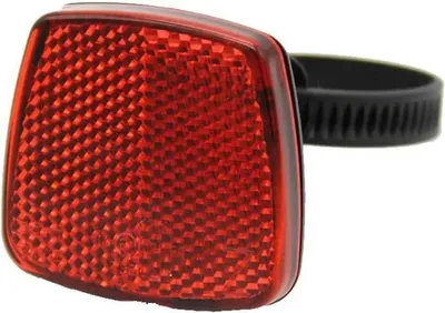 Image de Busch+Müller Réflecteur vélo arrière Catadioptre VTT vélo de course rouge StVZO pour tige de selle