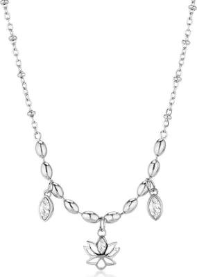 Zdjęcie produktu dla Naszyjniki z wiszącymi zawieszkami Brosway Silver Od 43 cm do 49 cm Kolekcja Chakra - kobieta
