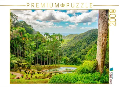 Produktbild von CALVENDO Puzzle Botanischer Garten 2000 Teile Puzzle quer | 2000 Teile Lege-Größe 90x67cm Foto-Puzzle für glückliche Stunden